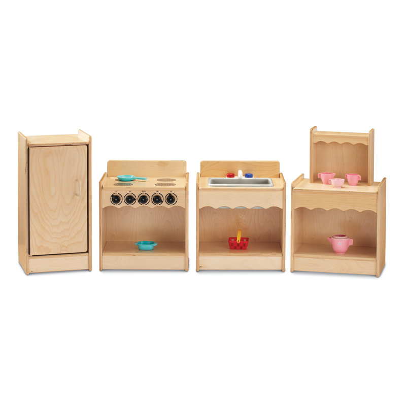 Jonti-Craft® Toddler Contempo Kitchen 4 Piece Set