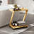 25.6"H 2 Tier Solid Wood End Table with Casters for Living Room & Bedroom-1708968935