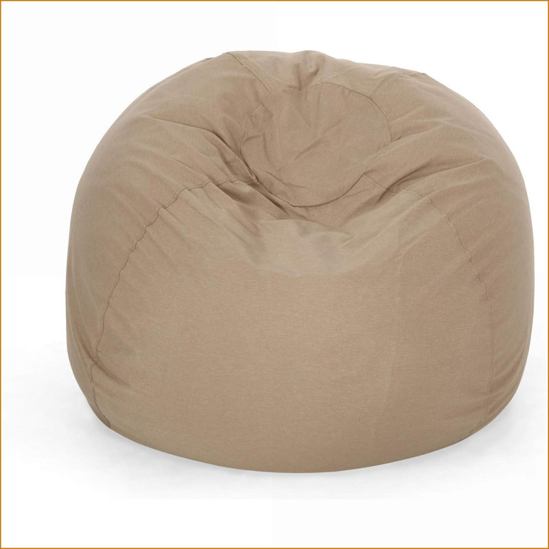 Fauteuil à billes rond de 5 pieds pour enfants Adultes - Housse en microsuède amovible, mousse haute densité | Toscane