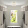 Chandran Fabric Semi Flush Mount