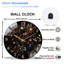 Horloge murale en cristal Galaxy