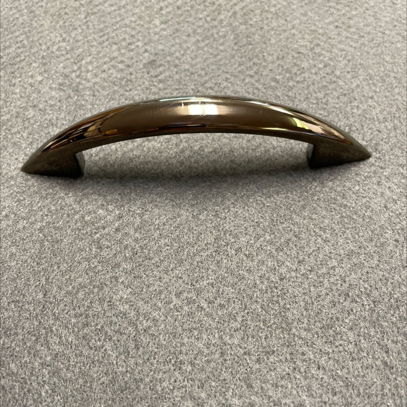 3-3/4" Pointed Bow Pull Black Nickel