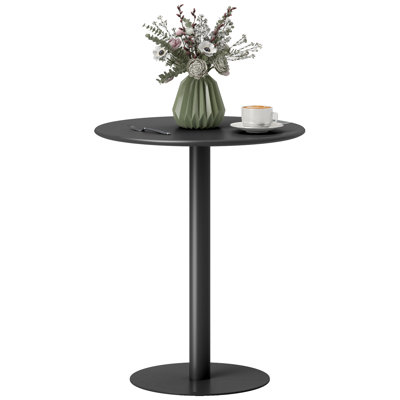 Round Metal Dining Table