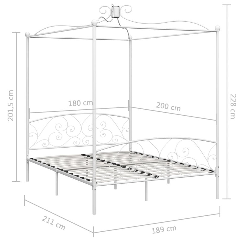 Flake Solid Wood Bed
