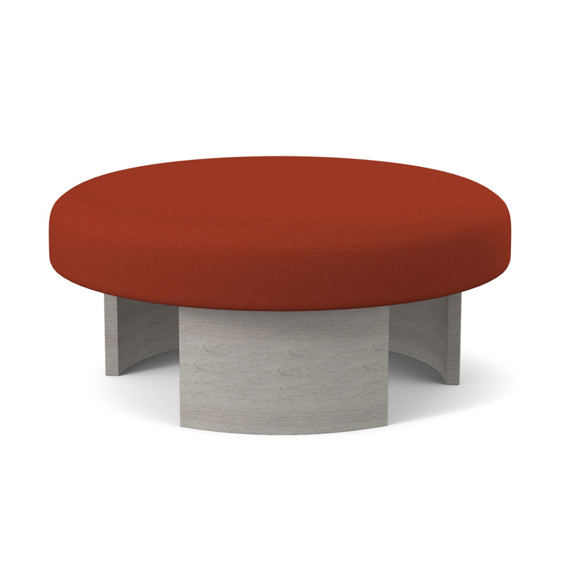 Repose-pieds Eclipse, Bisque, Mélange de polyester Margaret Tangelo