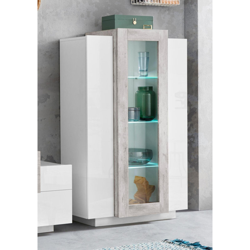 Nostrand 80cm Sideboard, White/Lavish White
