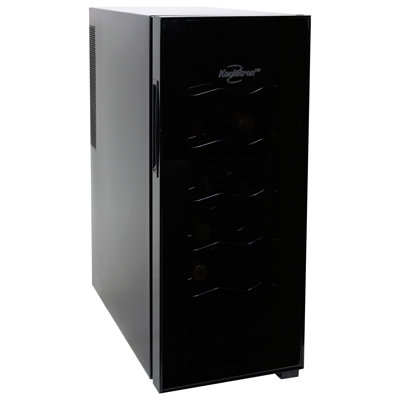 Koolatron Single Zone 10" Freestanding 12 Bottle Wine Refrigerator