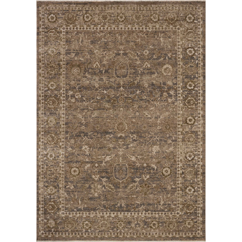 Tapis gris anthracite Gifferd, Rectangle 7 pi 10 po x 10 pi