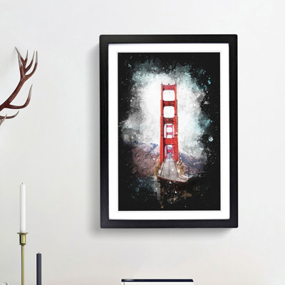Golden Gate Bridge - Framed Print