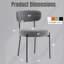 Chaises de salle à manger rembourrées Boucle-889769725
