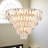 5-Tiered Dimmable Feather Crystal Chandelier