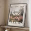 Impression florale vintage encadrée XXXVI - bois massif-741144681