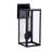 Black Rectangular Double-Bulb Outdoor Wall Light-1955256283-1957352953