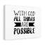 All Things Are Possible - Wrapped Canvas Print-1792799177