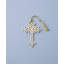 2025 Snow Fantasies Cross Ornament