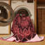 Tapis en chenille rouge-68744927