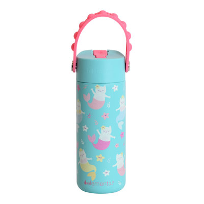 Elemental® Core Pop 18-Oz. Double-Wall Insulated Stainless Steel Water Bottle (Meowmaid)