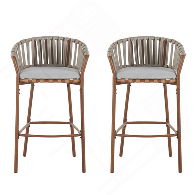 Ensemble de 2 tabourets de bar Lodi