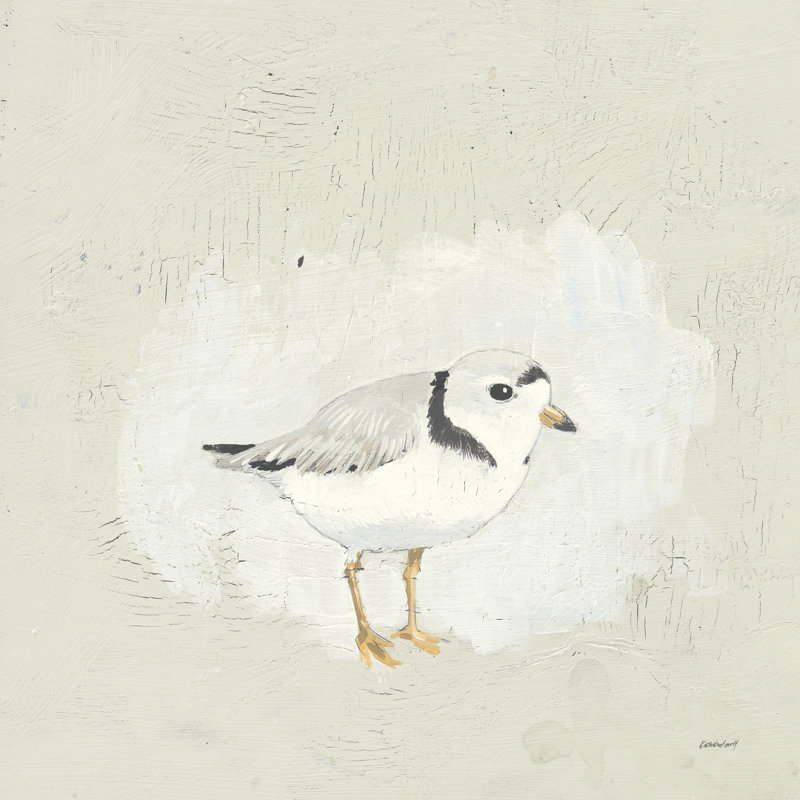 Oiseaux de mer I, H 20 po x l 20 po