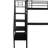 Dinges Twin Loft Bed with Shelves by Viv + Rae™