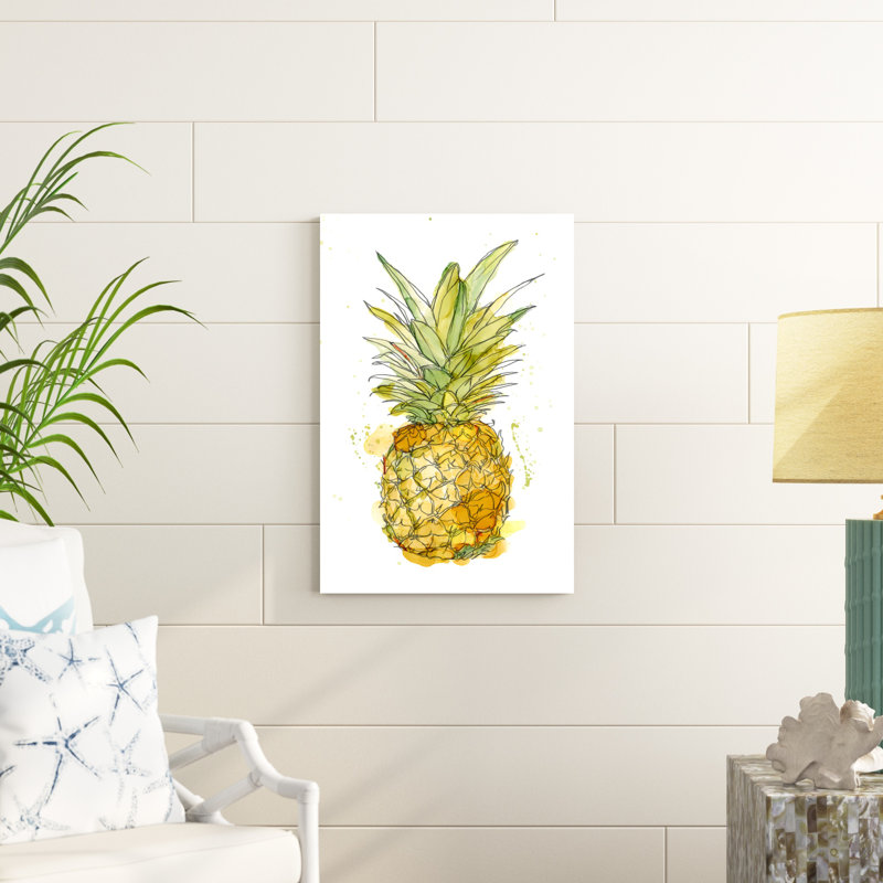 " Pineapple Splash I ", 30" H x 20" W x 1" D