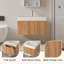 Meuble-lavabo mural 30 po avec lavabo intégré