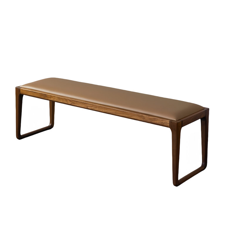 Banc rembourré Shaylen, Café