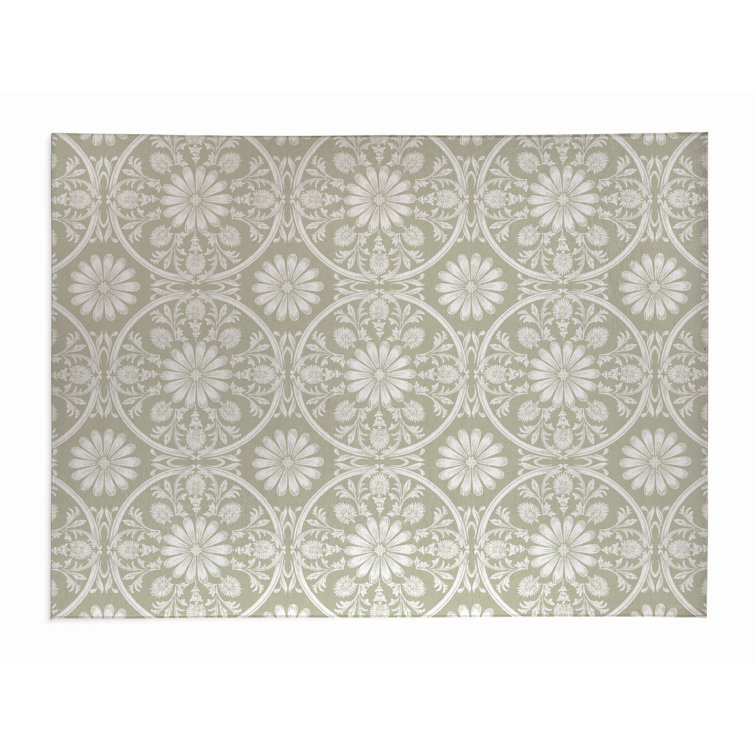 Daisy Tile Outdoor Area Rug