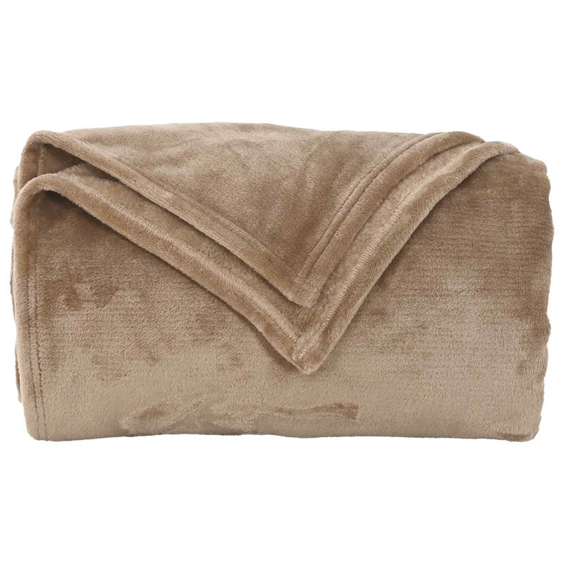 5-30 Throw Blanket, 270cm x 240cm, Camel