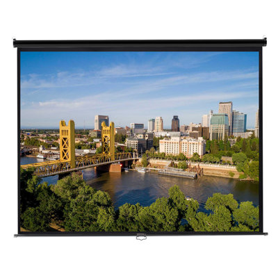 17 Stories Manual Projector Screen Projector Screen