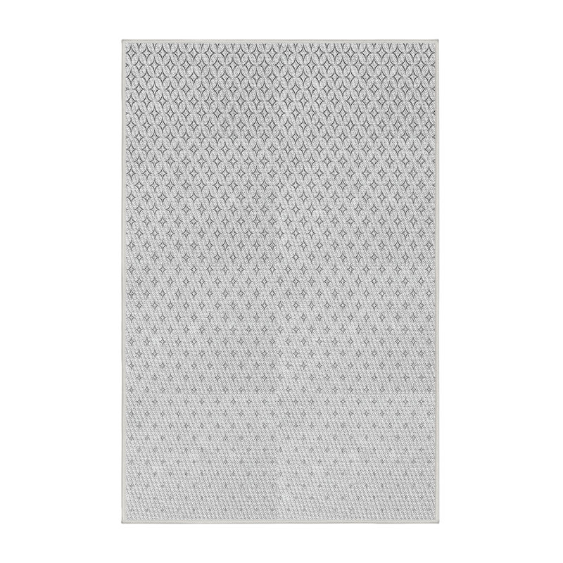 Geometric Indoor Rug, Rectangle 5' x 8'