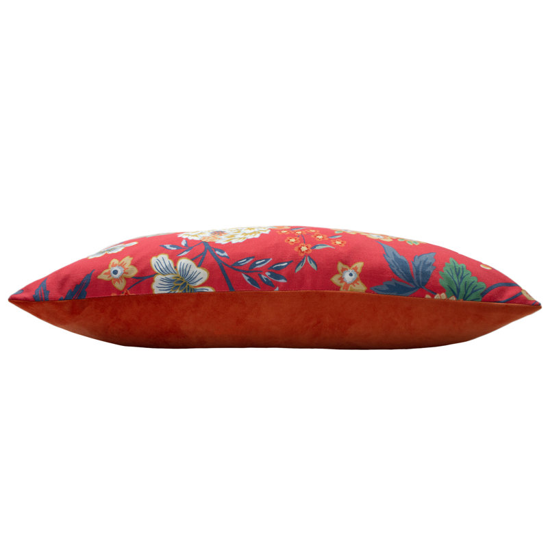 Azalea Floral Rectangular Throw Cushion