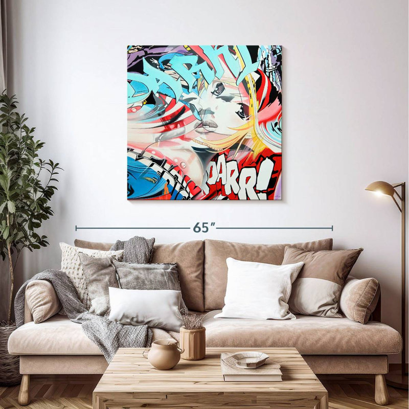Roarr, 39" H x 39" W
