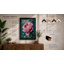Peony in Bloom Botanical - Framed Print-7684831-7684830