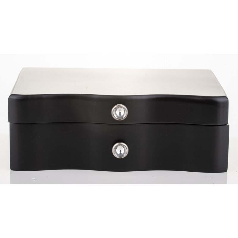 Wood Jewelery Box + Drawers