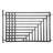 4-Panel Fence Kit – KYIV Style – 32 x 5 ft.