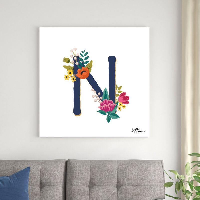 Romantiques Luxe N bleu marine, H 36 po x l 36 po x P 1,25 po