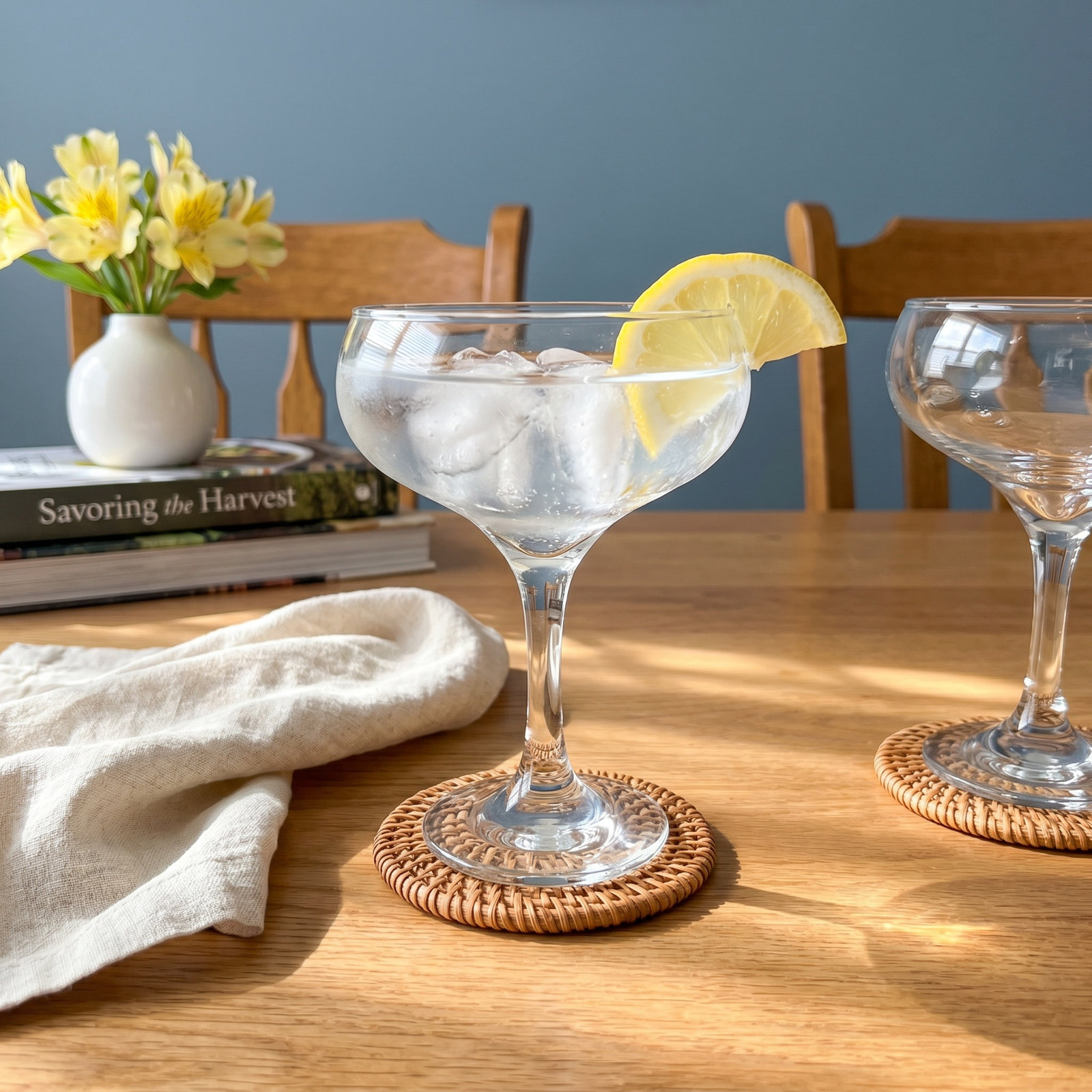 Fine Line Coupe Glass, Clear