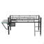 Lit mezzanine avec bureau Gaming