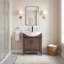 Ensemble de meuble-lavabo simple autoportant 30 po avec plateau en céramique Arlowene-956549735-999969615