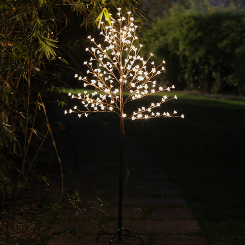 Led Lighted 6ft Tree Cherry Blossom Branches with 8 Mode Adapter