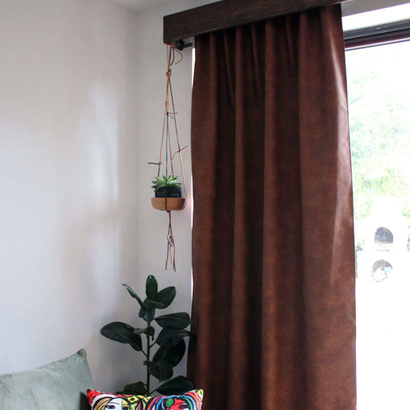 Irwinton Slot Top Blackout Curtains, Width 147 x Drop 200cm