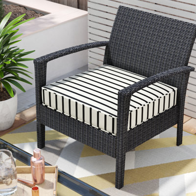 Coussin de siège intérieur / extérieur LaShallia Sunbrella
