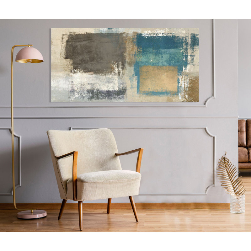 Abstract Levitation by Ludwig Maun - Wrapped Canvas Painting, 50cm H x 100cm W x 4cm D