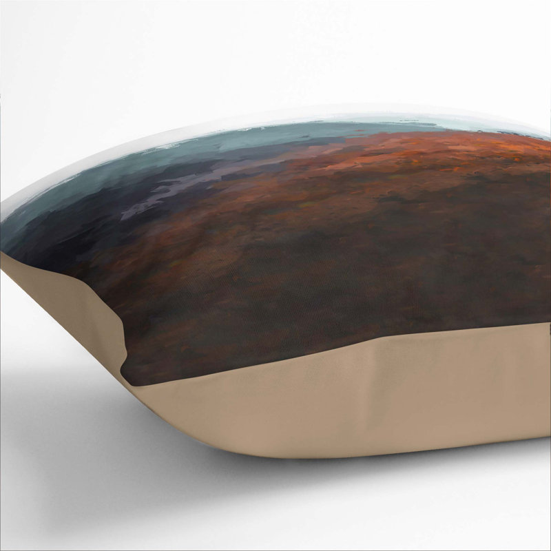 Square Cushion, Stone, 40cm H x 40cm W x 15cm D