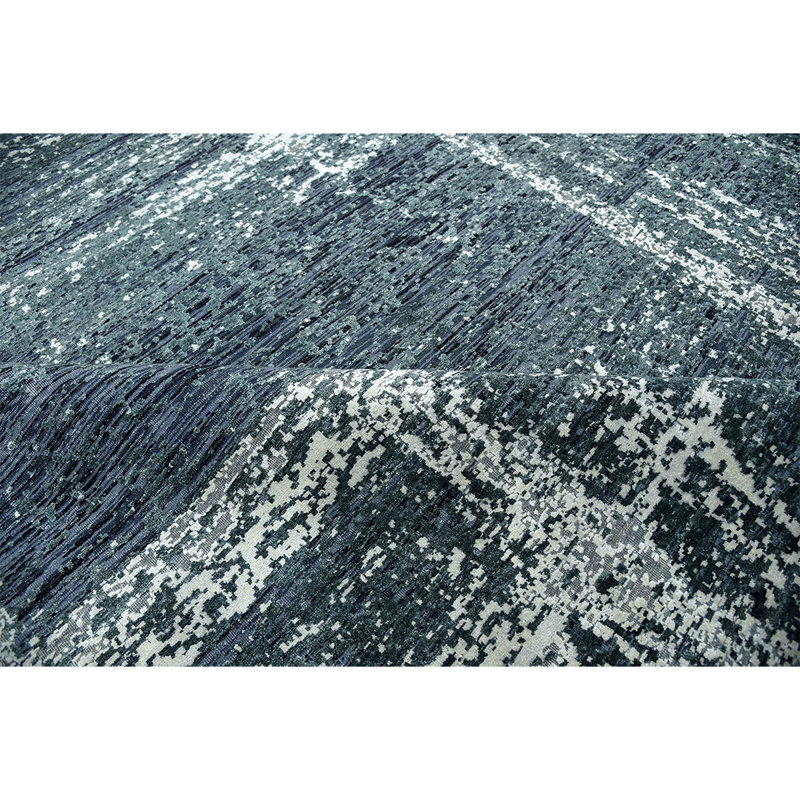 Canterbury Hand Knotted Abstract Area Rug, Rectangle 9' x 12'
