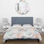 Ensemble de housse de couette Boho II rose et vert Boho-109146061