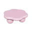 Table basse de 35 po en forme de nuage, table basse minimaliste moderne en forme de pétale avec pieds sphériques, table de salon compacte pour petits appartements-1602578865