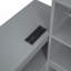 3 Drawers Platform Bed With Nightstand, Bookcase And Cabinet-1830323346