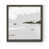 Toile avec cadre gris
